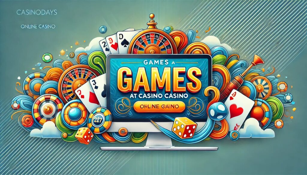 Games at CasinoDays Online Casino